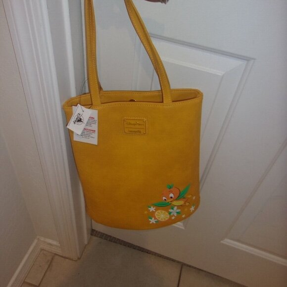 Disney Loungefly Orange Bird Tote EPCOT Flower & Garden Festival - NEW - Picture 3 of 6